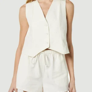 Fashionable women's clothing temperament versatile vest top set for women