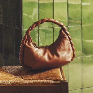 [sbrand] Plaid Padded Women’s Underarm Shoulder Bag Leather Casual Tote Phone Purse